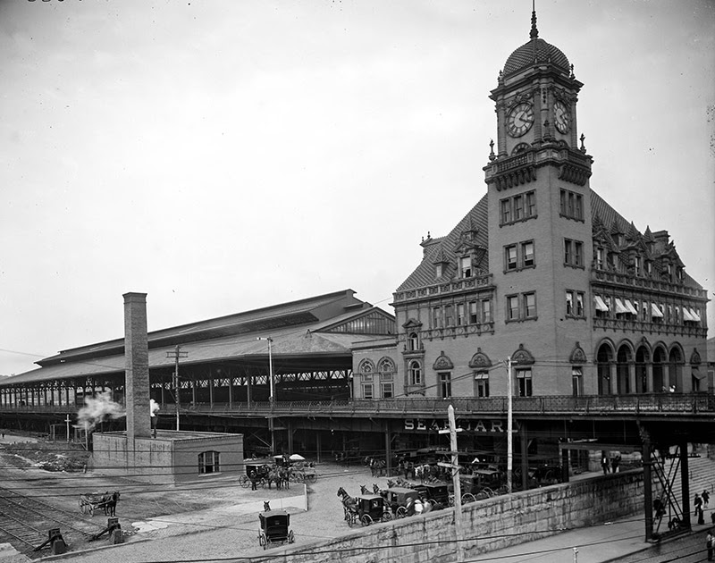 Towns and Nature Richmond, VA 1901 Seaboard+C&O Main Street Station