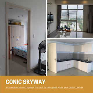 căn hộ 1 phòng ngủ chung cư conic skyway khu dân cư conic