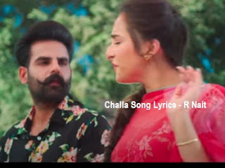 Challa Punjabi Lyrics - Sruishty Mann