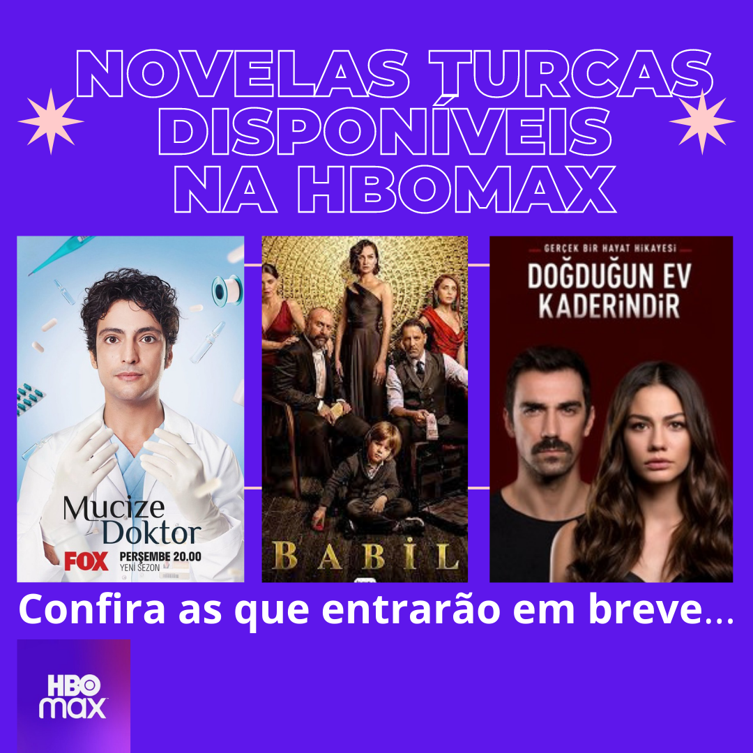 X-এ HBO Max Brasil: Novelas turcas chegaram com tudo! Descubra o