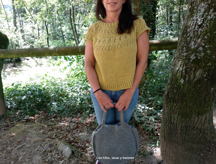 Con hilos, lanas y botones: Ranunculus de verano