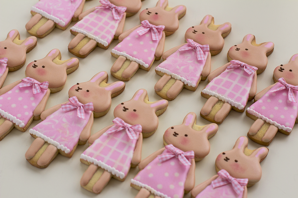 Galletas decoradas conejitas