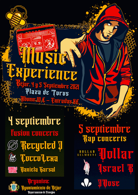 Recycled J principial cabeza de cartel del festival 'Music Experience' - 9 de julio de 2021