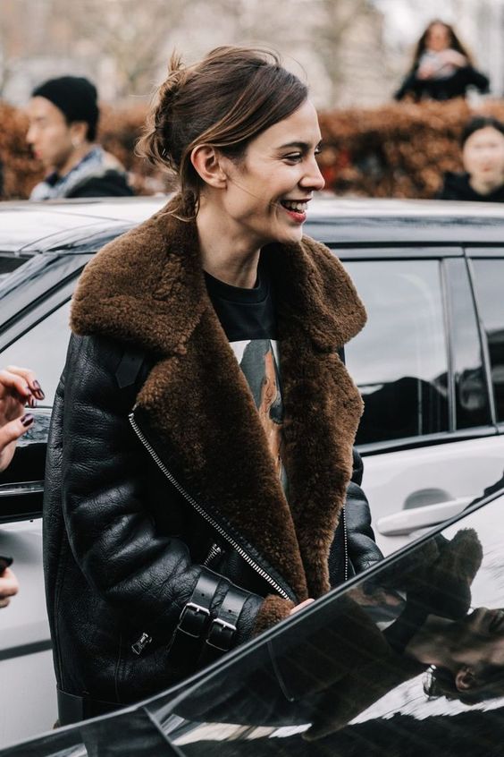 Style File | Required: Shearling Flight & Aviator Leather Jackets