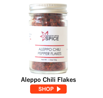 buy aleppo chili flakes online from season with spice shop