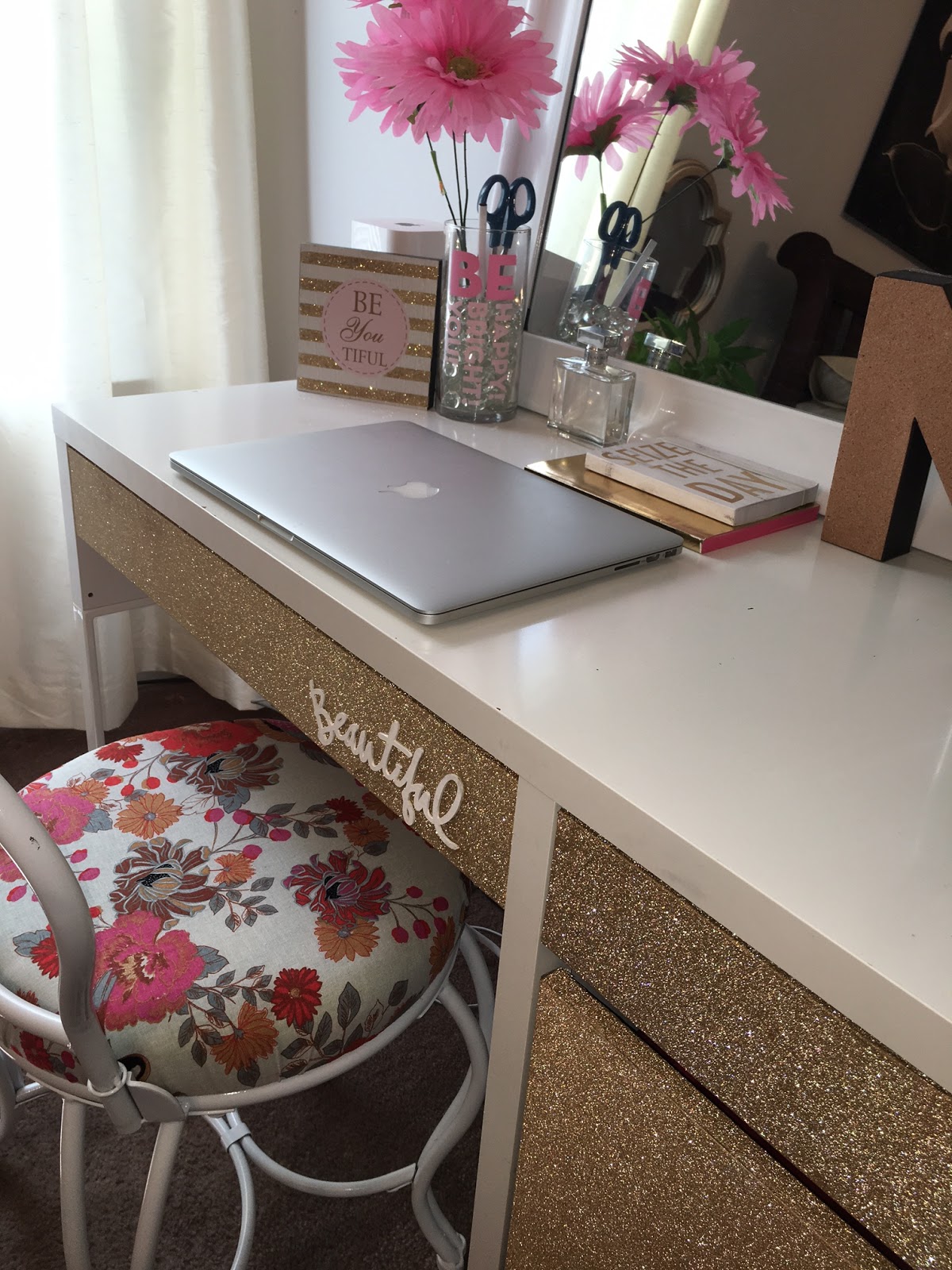 Vanity Chair Makeover DIY Projects By Nina