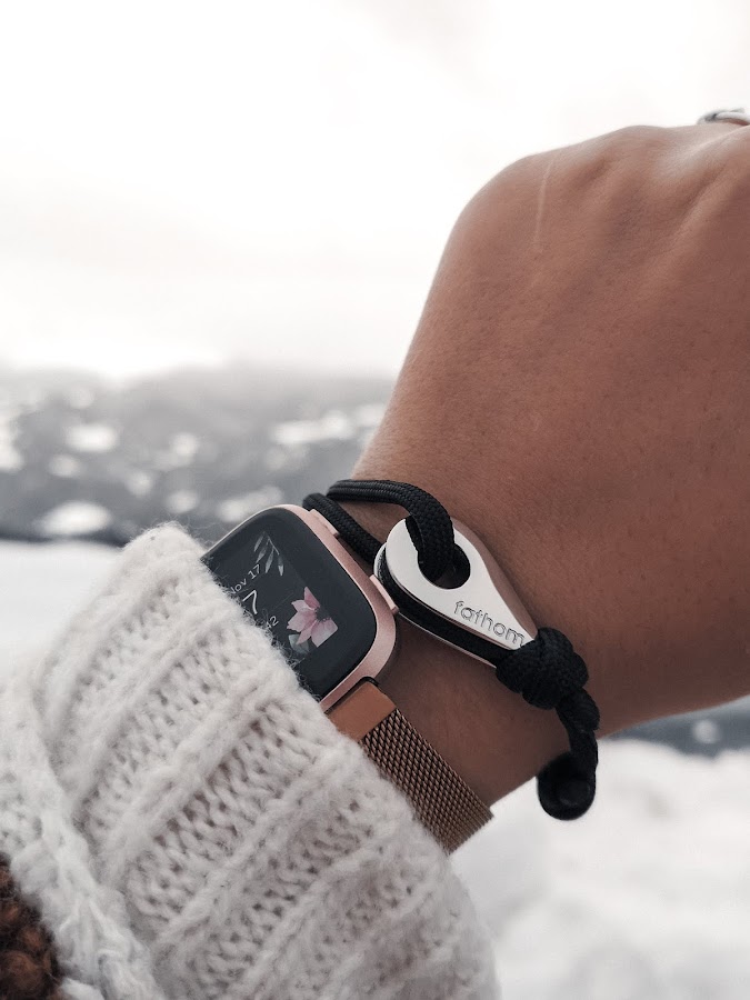 Outfit en la nieve con abrigo de borreguillo