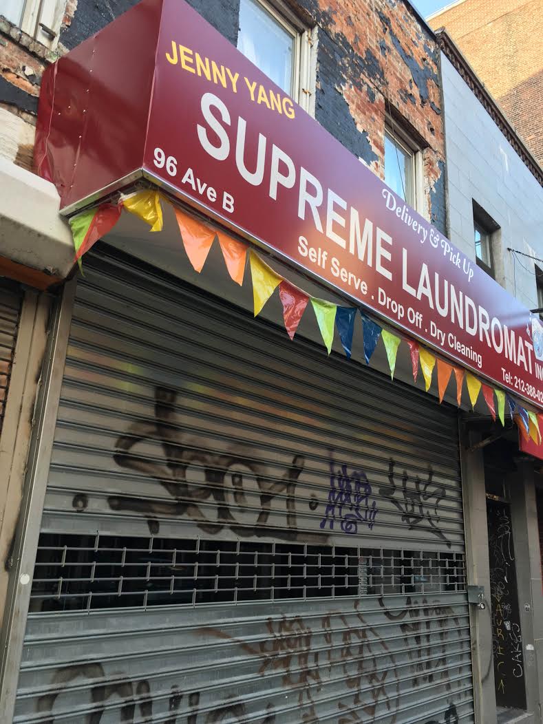 EV Grieve Supreme Laundromat now open on Avenue B