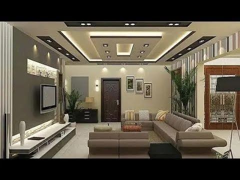 اجمل ديكورات جبس اسقف للصالات مودرن 2021