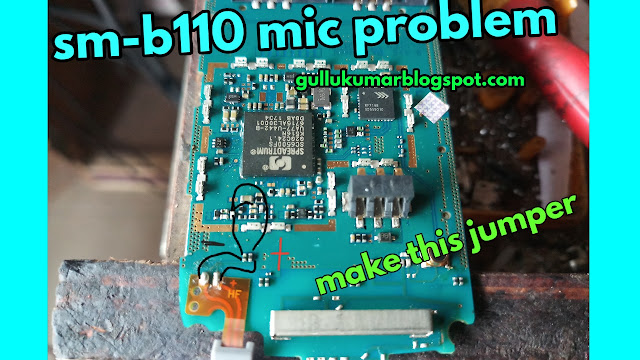 Samsung b110e mic problem 