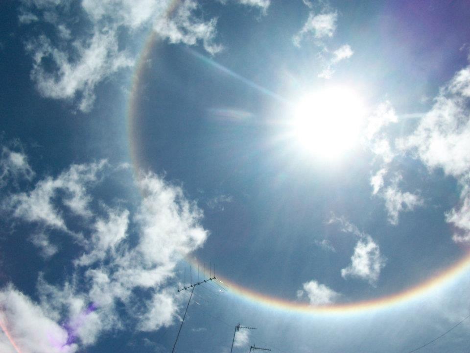 HA LLEGADO LA LUZ: FOTOGRAFIAS DEL SOL HOY 5 DE FEB. EN BOGOTA COLOMBIA