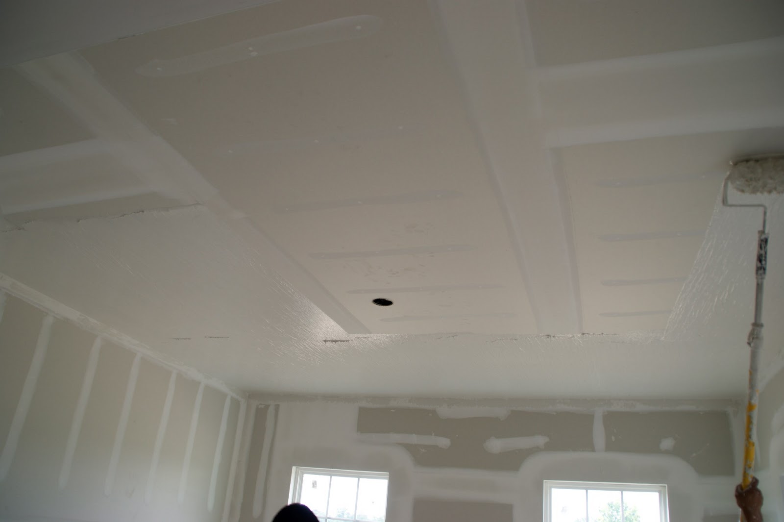 Building our Heavenly Highgrove Day 54 Ceiling Textured & Final Drywall