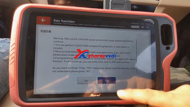 VVDI Key Tool Plus Programs BMW 520D CAS4 AKL 12