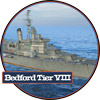 British cruiser Bedford, tier VIII