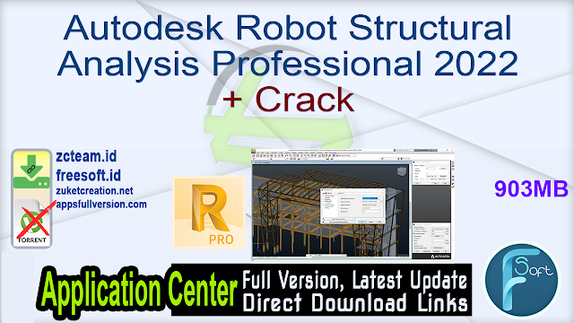 Autodesk Robot Structural Analysis Professional 2022 + Crack_ ZcTeam.id