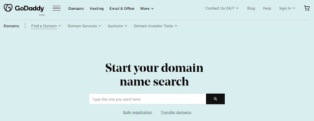 Buy Domain Name From GoDaddy