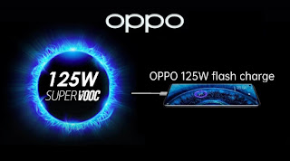 شاحن سريع أوبو 125 واطًا Oppo Fast Charging 125W