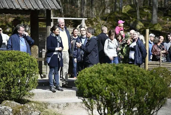 Crown Princess Victoria visited the Swedish Kennel Club, Birdwatching Tower, Japanese Garden, Ronneby OK, Swedish Society for Nature Conservation