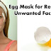 SHE USED THIS EGG MASK FOR 2 WEEKS, EVEN HER HUSBAND IS SHOCKED TO SEE HOW YOUNG SHE IS LOOKING