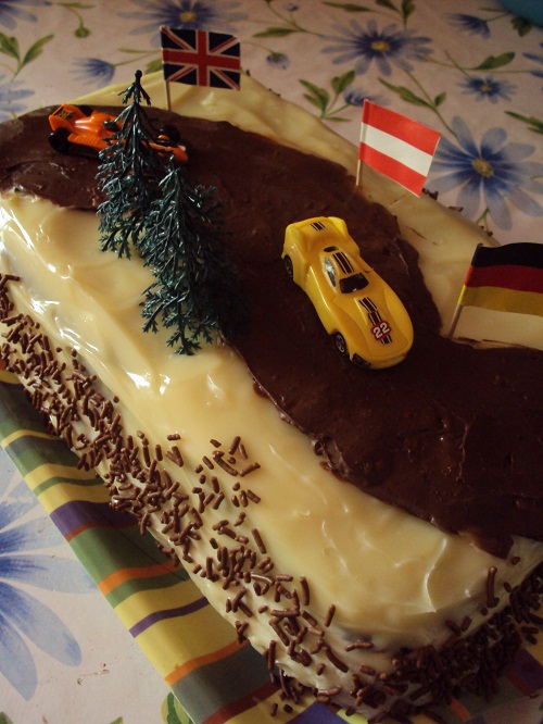 Tort " Cursa de masini"