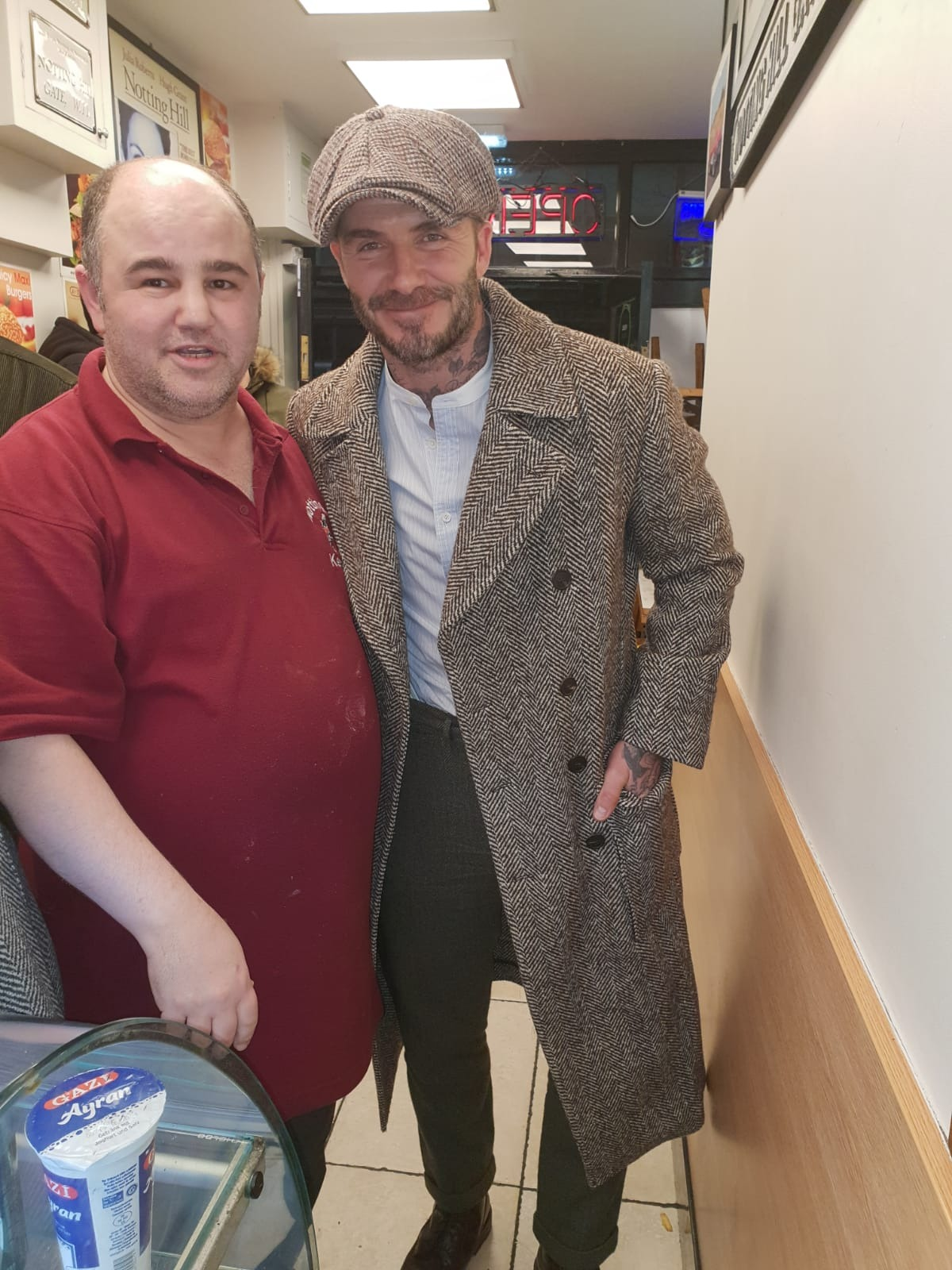 Notting Hill Kebab David Beckham Hits Notting Hill Kebab