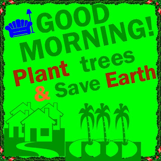 Good morning! Plant tree and save planet