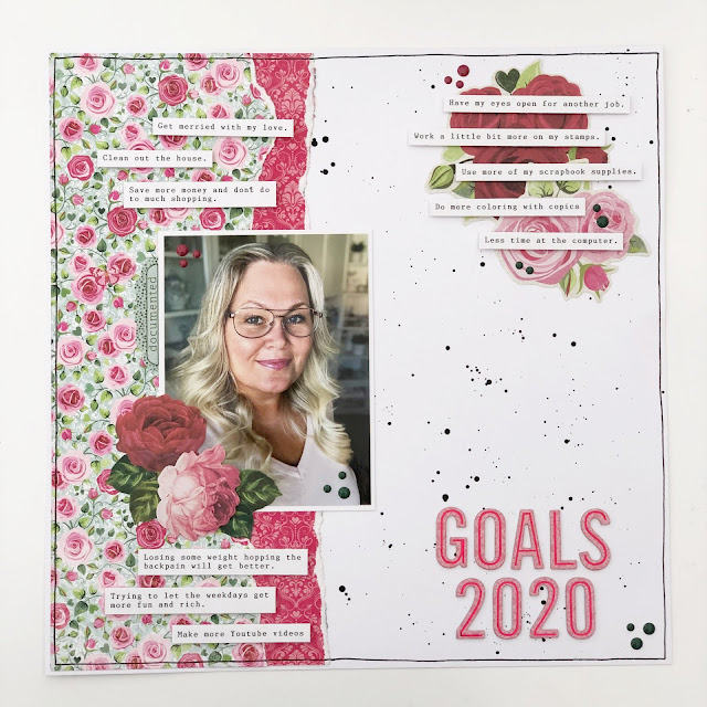 2020 Goals Scrapbook Layout with Malin LaptrinhX / News