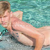 Island Studs - Surfer Jeffrey - Hung Smooth Twink Swims, Pees, Shows Hole, Busts a Load Wearing a Flower Lei on his Fat Throbber