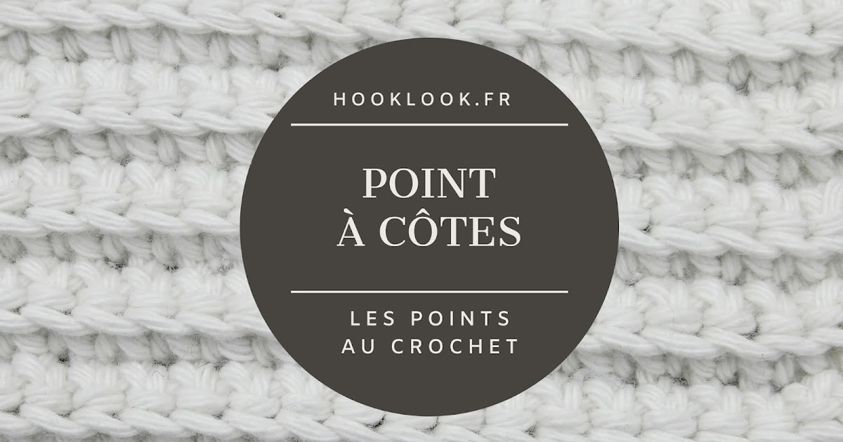 Point à côtes HOOKLOOK. Mélimélo d