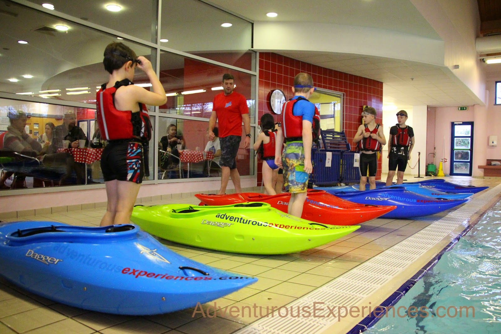 Adventurous Experiences Blog Indoor Kayaking