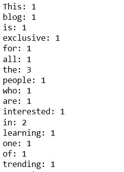 Word Count Program Using PySpark