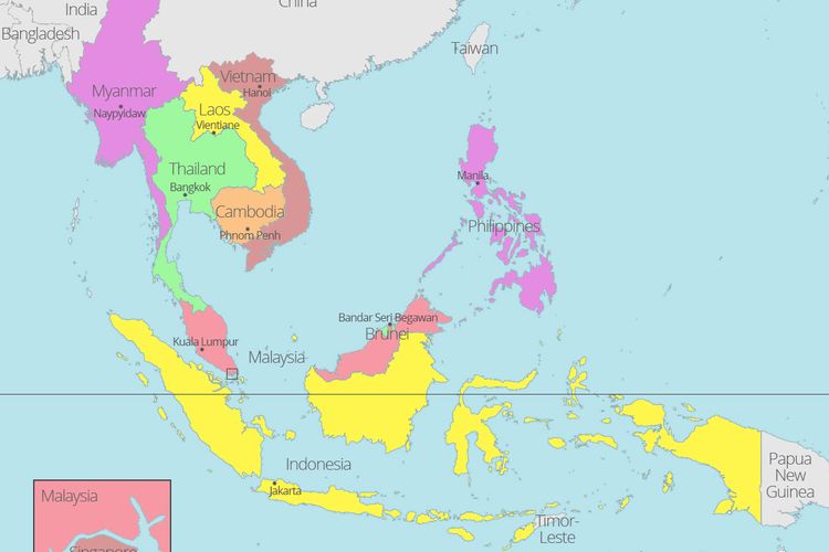 HAMDAN ARFANI Karakteristik Geografis Asia