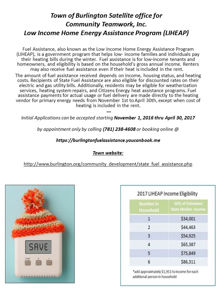 Pine Glen Elementary School Principal's Blog: Energy Assistance Program