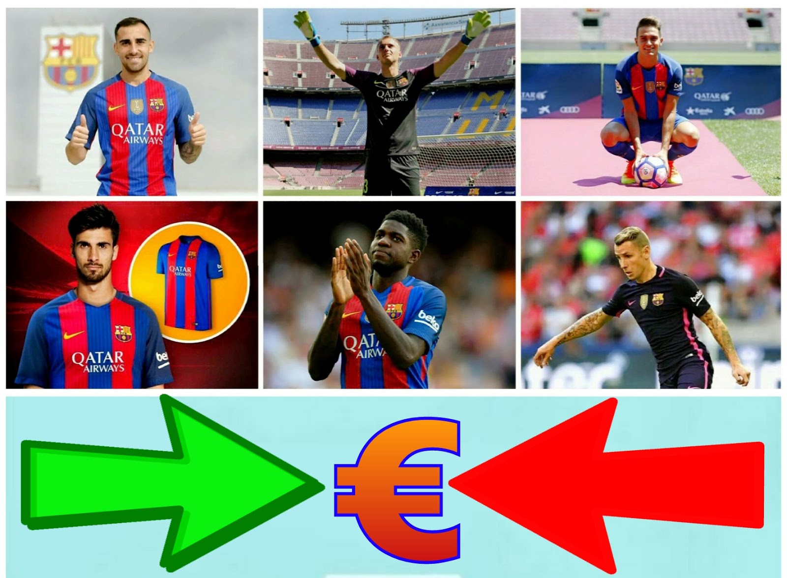 Full Breakdown of Barcelona 20162017 transfers NG