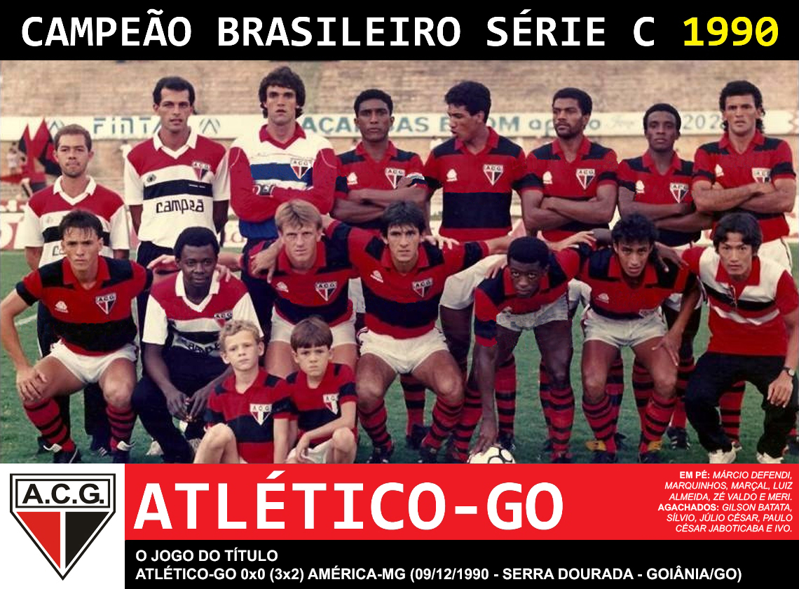 Edição dos Campeões AtléticoGO Campeão Brasileiro Série C 1990