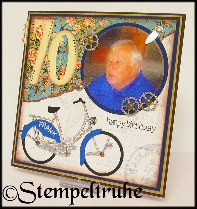 Stempeltruhe's Blog: *Foto-Geburtstagskarte für Radfahrer*