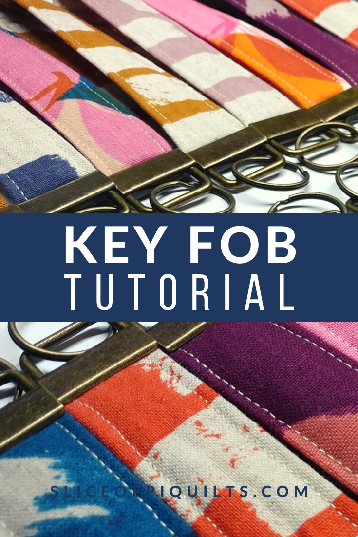 Quilted Key Fob Tutorial - Scrap Fabric Love