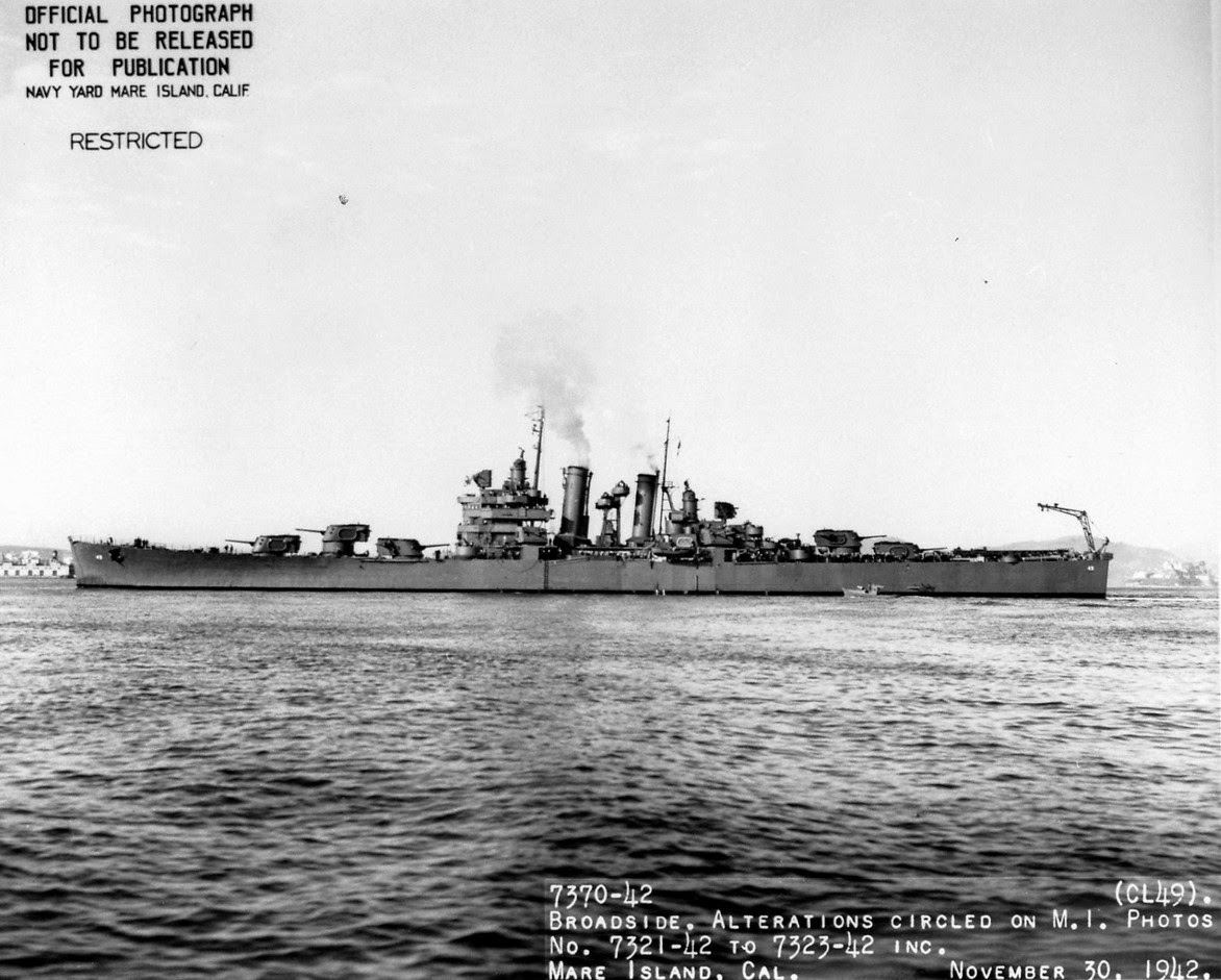 warships and tales My beloved USS Saint Louis CL49 (LUCKY LOU)