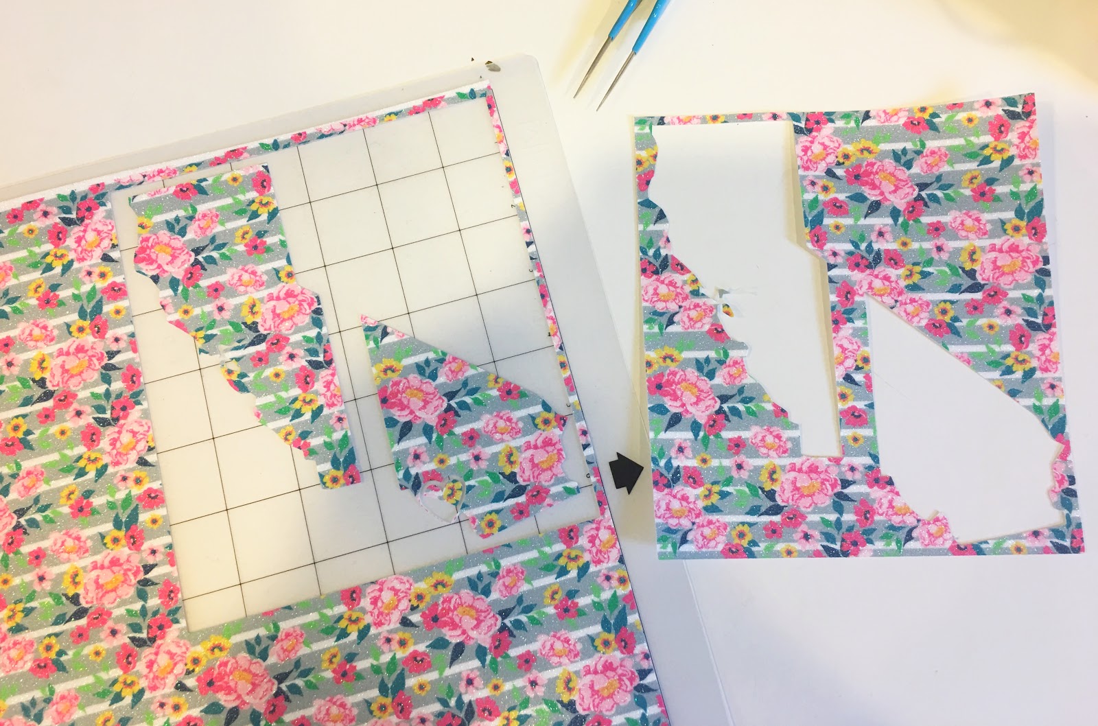 Sparkle Berry Glitter HTV Tutorial and Best Silhouette Cut Settings