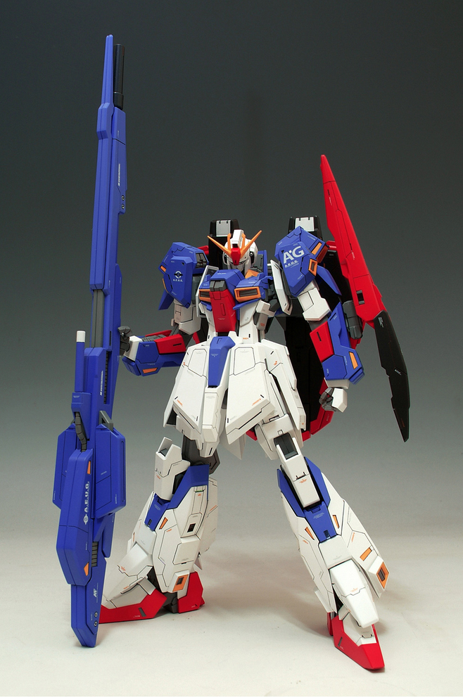 Custom Build: 1/100 MSZ-006 Zeta Gundam Wave Shooter Equipment Type ...