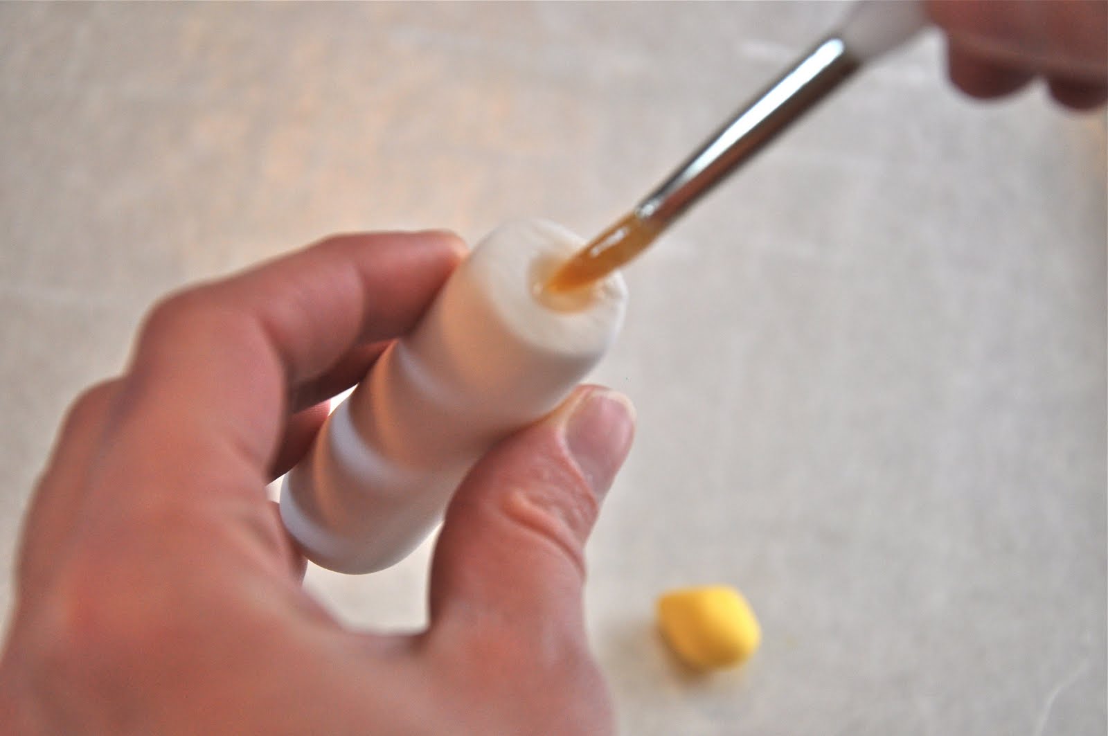 Baking In Faith Fondant Candle