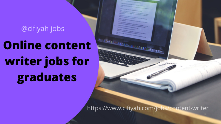 Content writer jobs