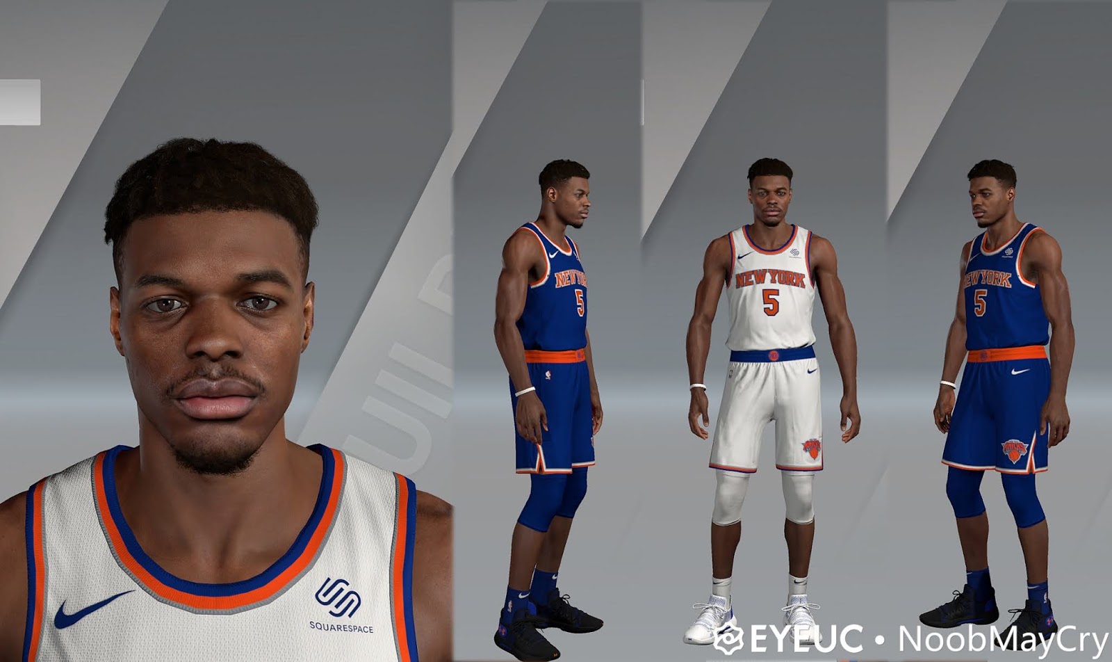 Dennis Smith Jr. Cyberface and Body Model By Noobmaycry