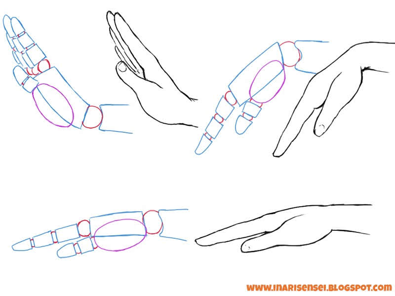 Les Cours Mangas D Inari Sensei Tutoriel Manga Les Bases Pour Dessiner Les Mains