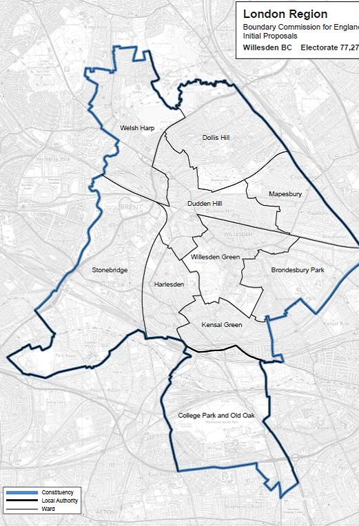 Wembley Matters Consternation Over Boundary Changes See The Maps
