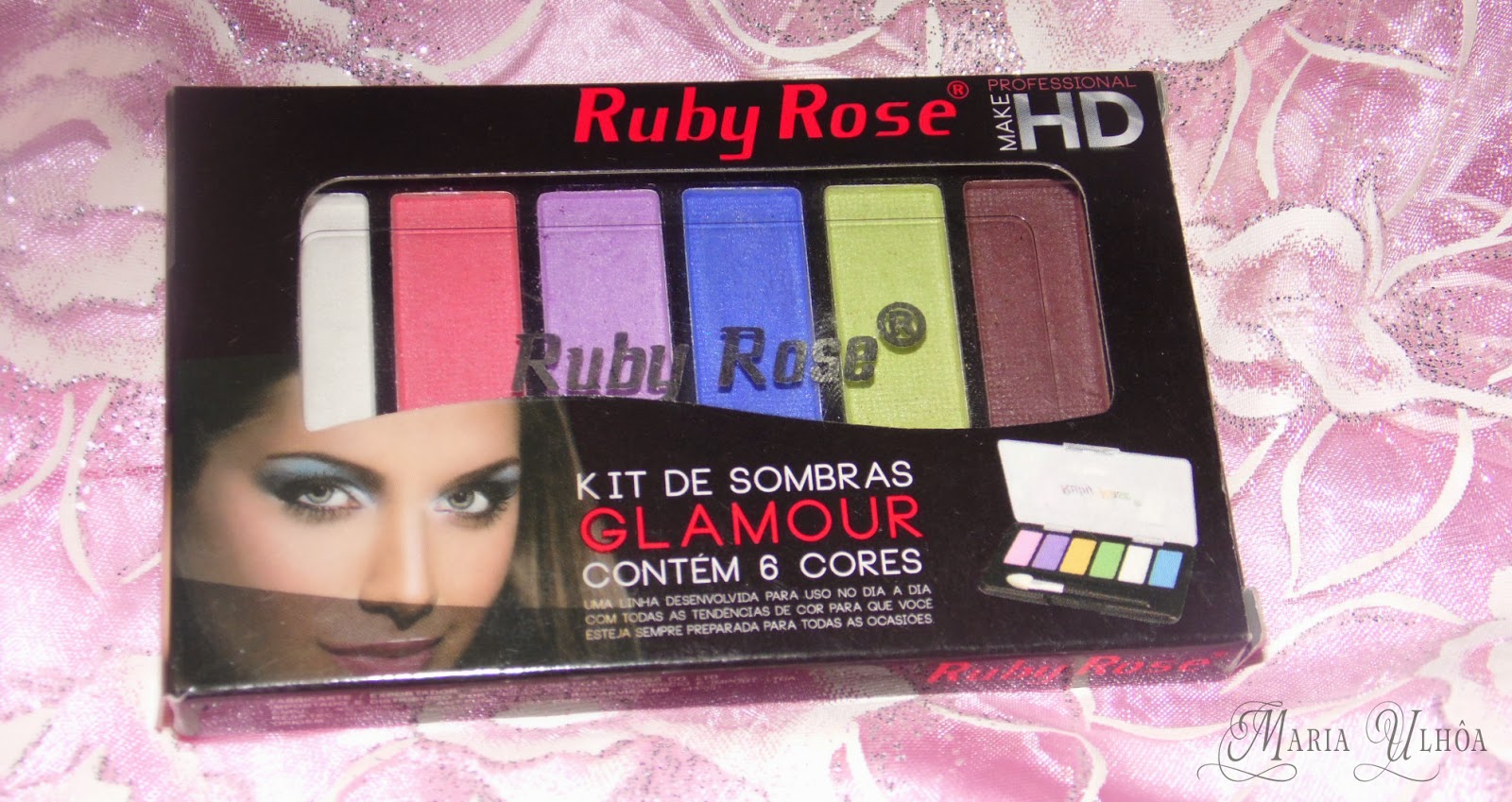 Resenha - Kit de sombras Ruby Rose