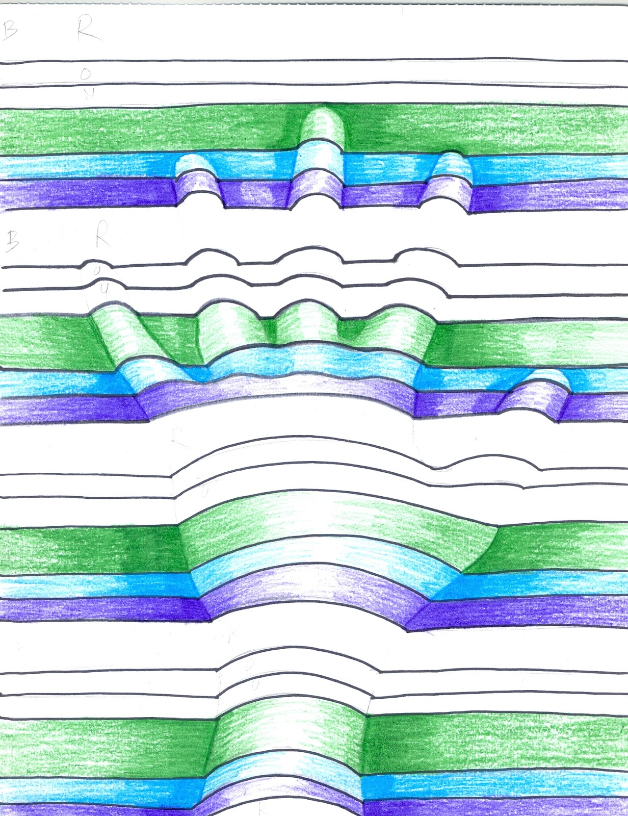 The Lost Sock Art Elements using Hands