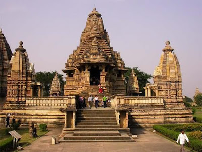 Laxman temple khajuraho , madhya pradesh temple