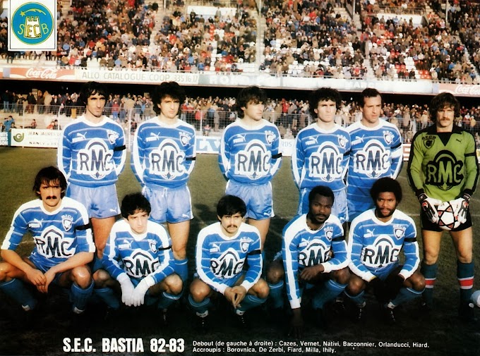 S.E.C. BASTIA 1982-83.