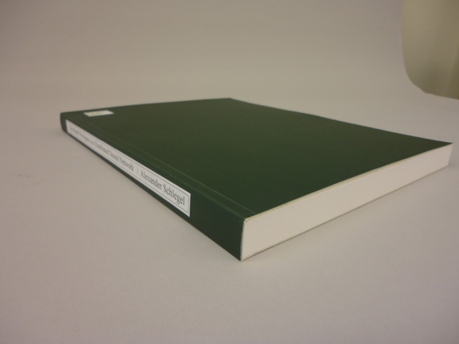 Preservation Services at Dartmouth College DoubleFan Adhesive Binding